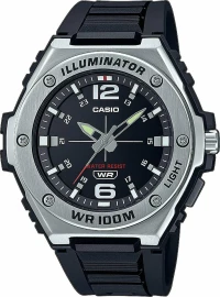 Casio Standard Black Rubber Strap MWA-100H-1AVEF