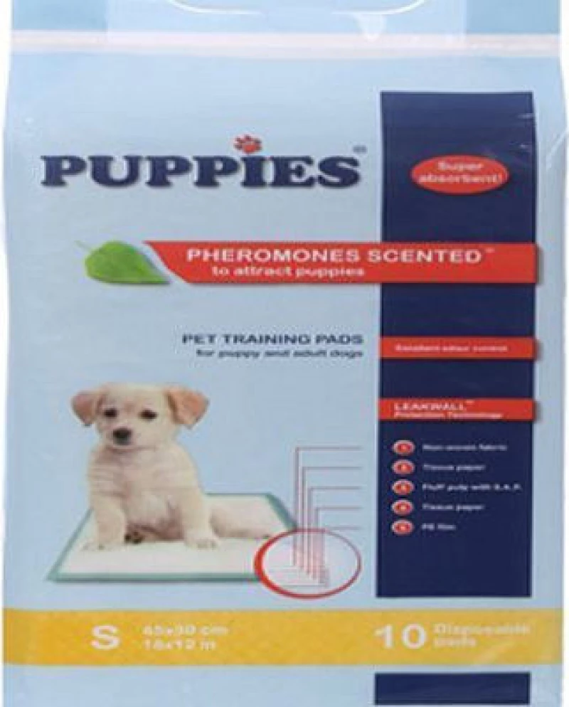 Puppies Εκπαιδευτικές πάνες σκύλου 60 Χ 90cm (10 Tεμάχια)