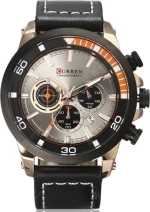 Curren 8310 Grey Rose Gold / Black