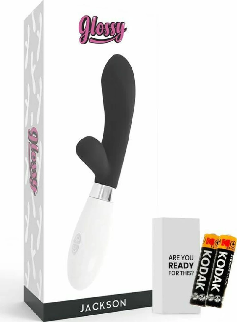 Glossy Jackson Rabbit Black