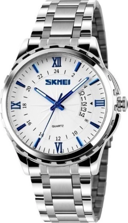 Skmei 9069 Silver - White - Blue 9069