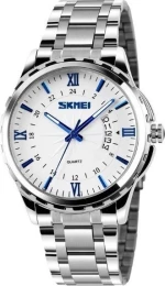 Skmei 9069 Silver - White - Blue 9069
