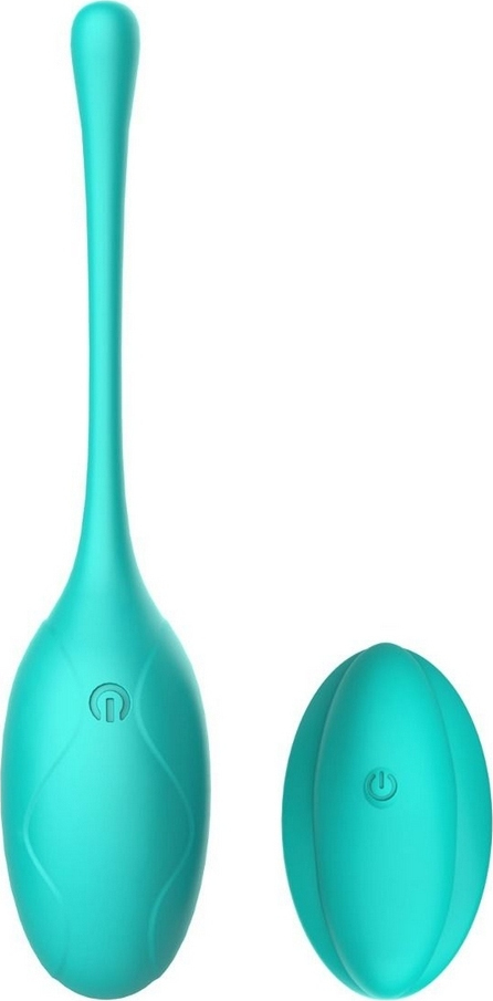 Zenn Remote Controlled Love Egg 17.5cm Turquoise