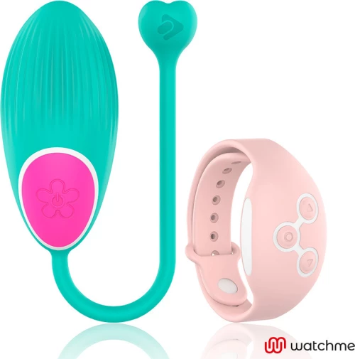 WEARWATCH EGG WIRELESS TECHNOLOGY WATCHME AQUAMARINE/CORAL