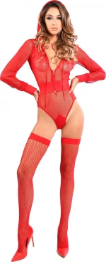 Fishnet Body With Hoody