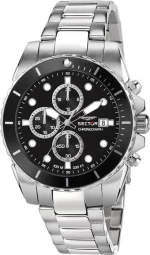 SECTOR 450 Chronograph Silver Stainless Steel Bracelet
