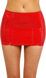 9481 Fetish Skirt - Red