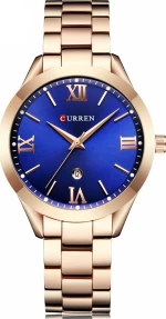 Curren 9007 Blue/Rose Gold