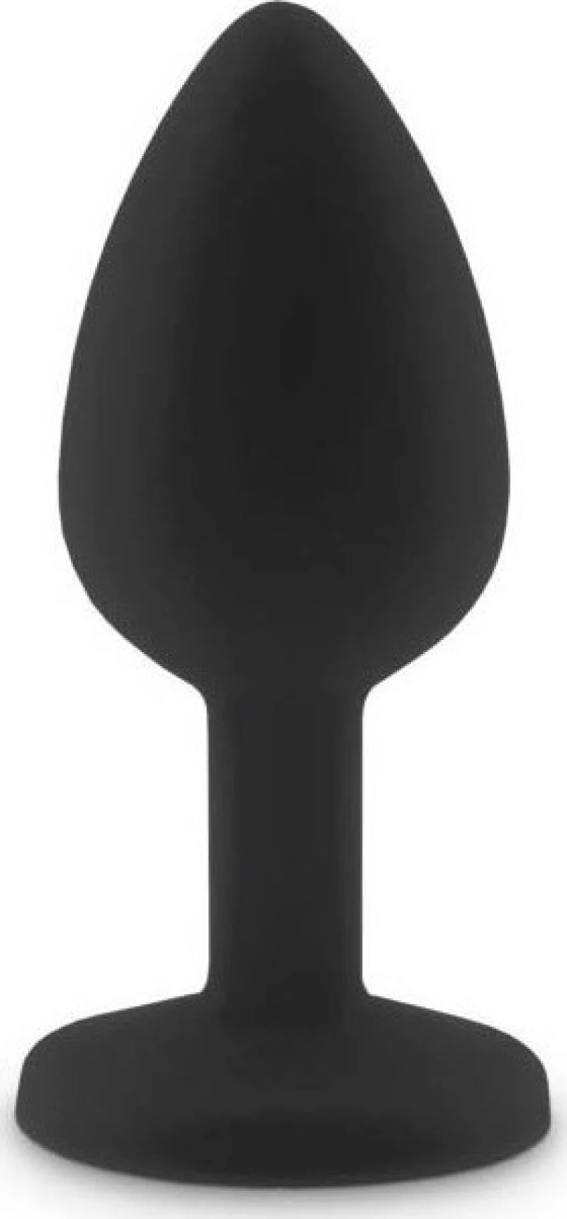 Relaxxxx Sex Toys Silicon Plug Soft Touch Medium Black/Pink