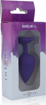 Intense Shelki L Plug Anal Purple 9cm