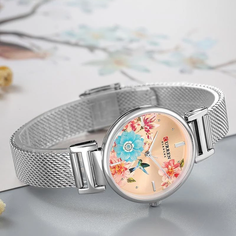 Curren 9053 Rose Gold/Silver