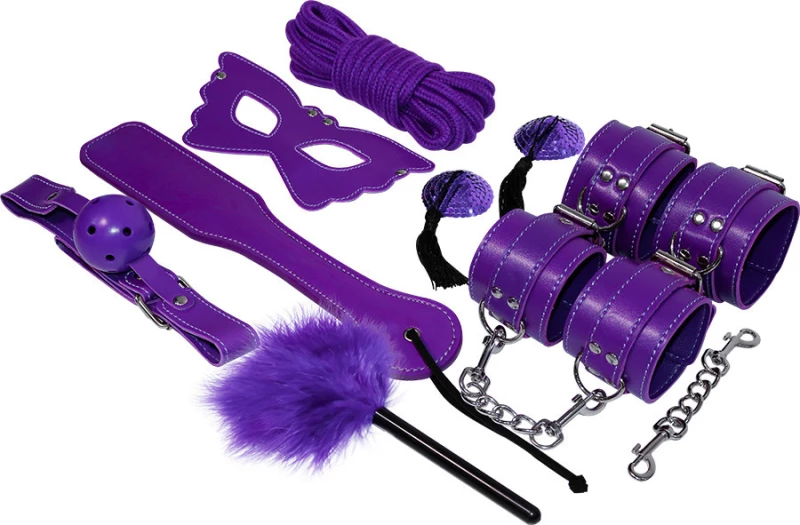 Experience BDSM Fetish Kit Purple Series