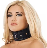 Rimba Padded Collar Leather Black M/L