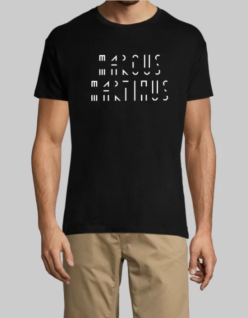 MARCUS & MARTINUS NEW T-shirt - BLACK
