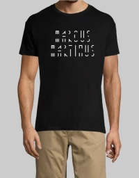 MARCUS & MARTINUS NEW T-shirt - BLACK