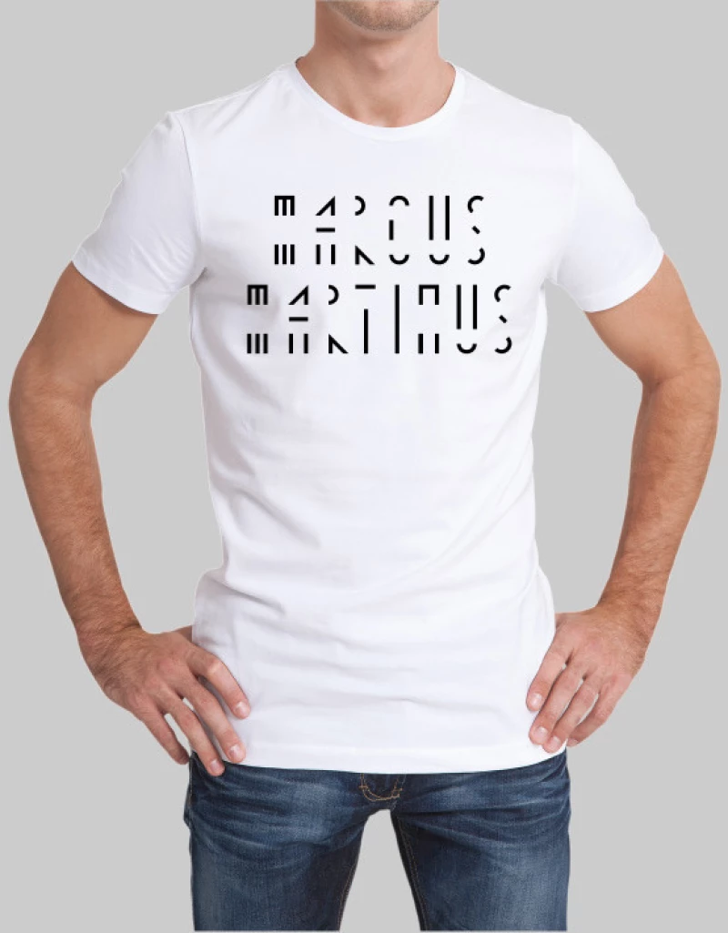 MARCUS & MARTINUS NEW T-shirt - BLACK