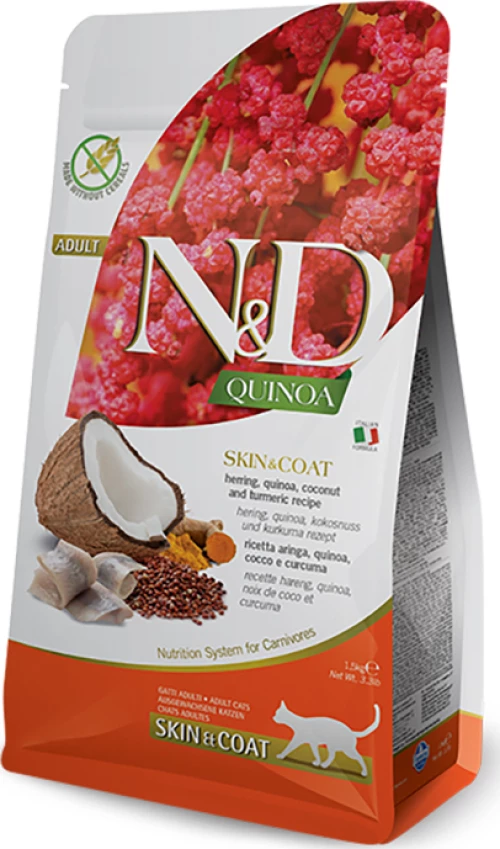 N&D Quinoa Skin & Coat Herring 1.5kg