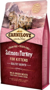 Carnilove Kitten Σολομός & Γαλοπούλα 2kg