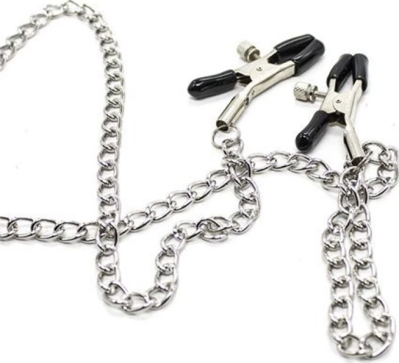 Toyz4lovers Penitence Man Nipples Clamps Black