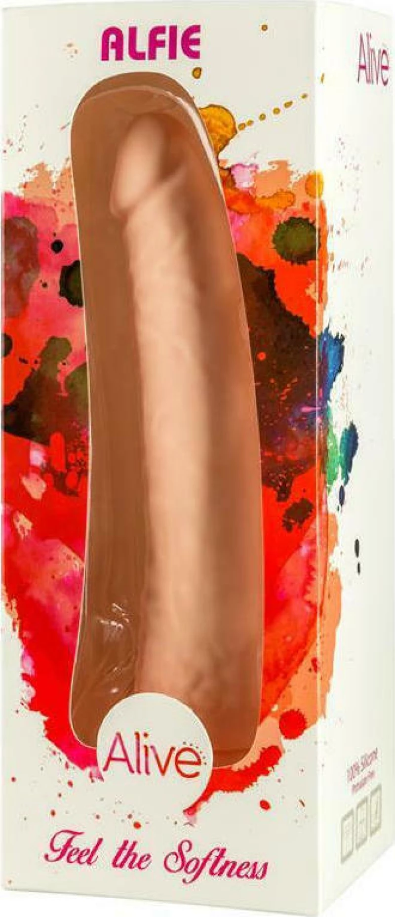 Adrien Lastic Dildo Alfie Flesh Silicone 18.6cm Flesh