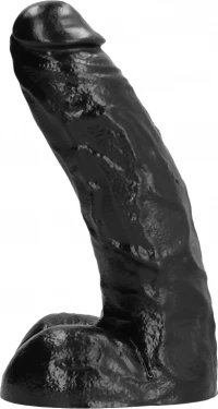 All Black Dong 25.5cm Black