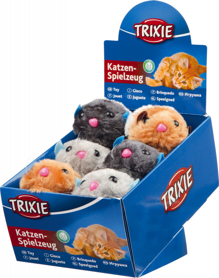 Παιχνίδι Trixie Ποντίκια - Κουρδιστά Wriggle (8cm)