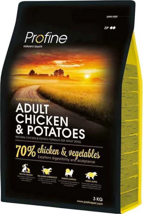 Profine Dog Adult Chicken & Potatoes 3Kg