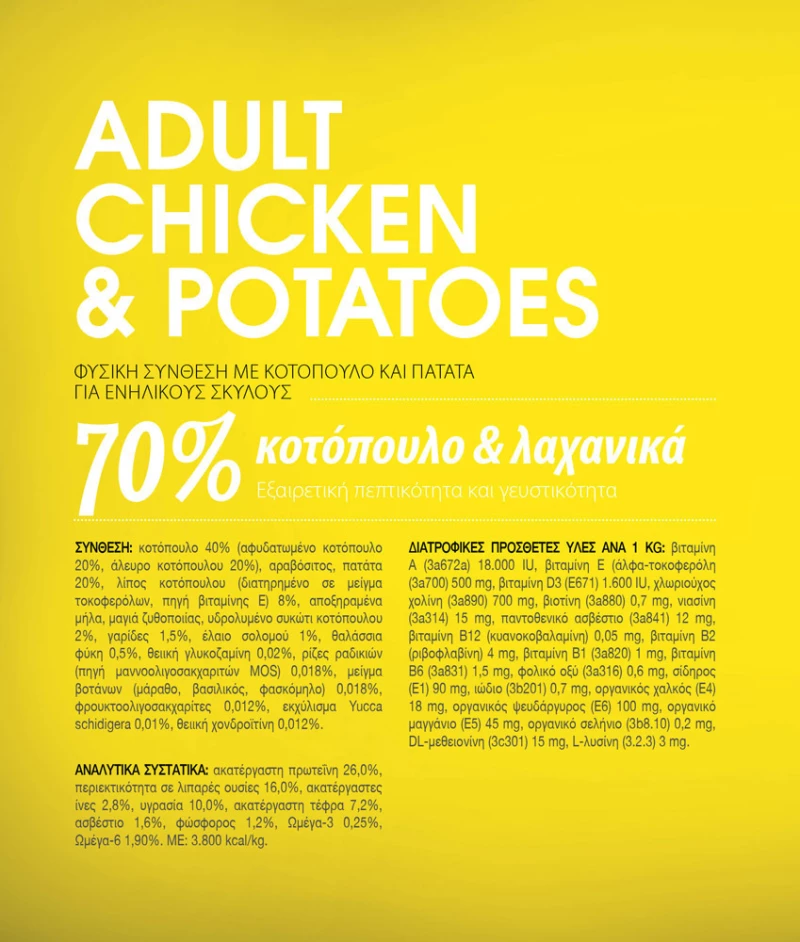 Profine Dog Adult Chicken & Potatoes 3Kg
