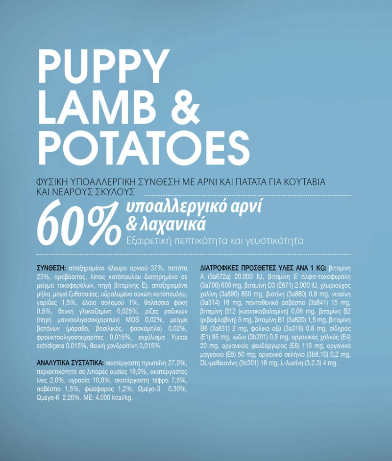 Profine Dog Puppy Lamb & Potatoes 3Kg