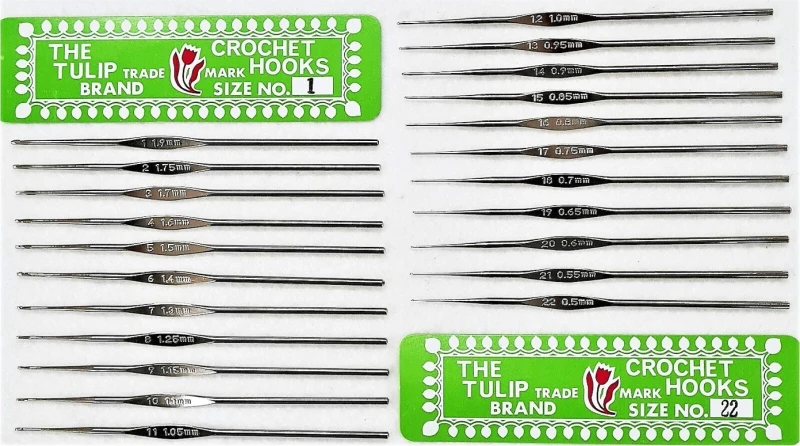 Βελονάκια Πλεξίματος Tulip Ιαπωνίας No 3 - 1,70mm VTI-003
