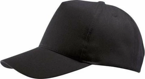 Sol's Buzz 88119 100% βαμβακερό Πεντάφυλλο καπέλο BLACK-312