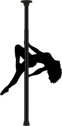 Ouch Black Dance Pole