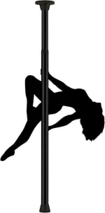 Ouch Black Dance Pole