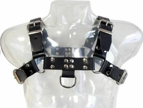 LEATHER BODY CHAIN HARNESS III