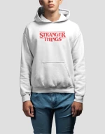 Stranger Things Hoodie - WHITE