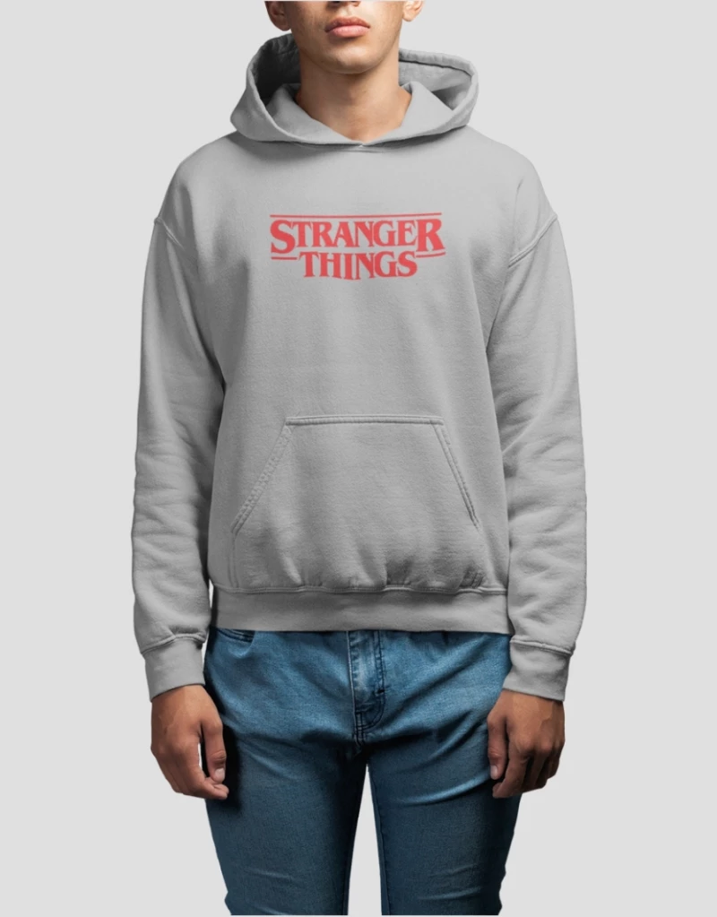 Stranger Things Hoodie - WHITE