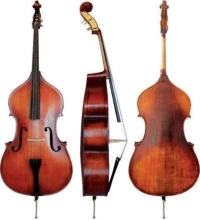 Gewa Double Bass - Basic Line, Solid 1/4 (Set-up)