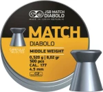 JSB Match Diabolo Match Middle Weight 4.51mm 0,52gr 8,025g 500pcs