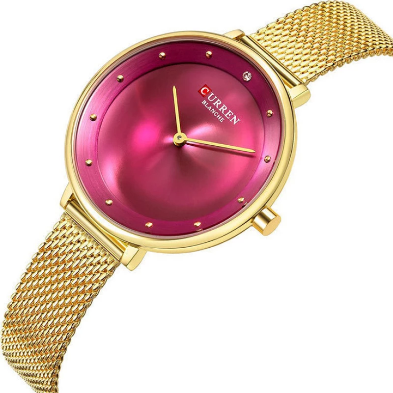 Curren 9029 Gold Purple
