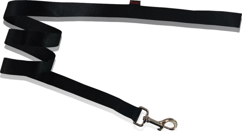 Pet Interest Λουρί/Οδηγός Σκύλου Ιμάντας 10mm 120εκ. Μαύρο