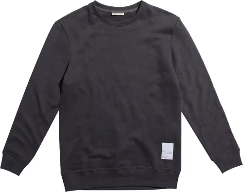 Logomania Crew Neck Sweatshirt Charcoal Grey