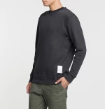 Logomania Crew Neck Sweatshirt Charcoal Grey