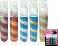 Interdruk Glitter Rainbow 20ml 5τμχ