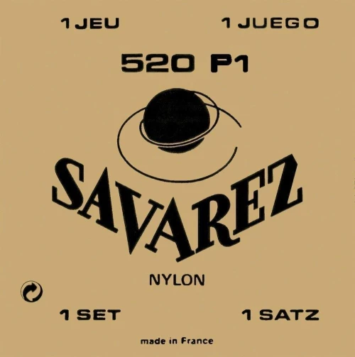 Savarez 520P1 Nylon Red - High Tension
