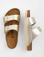 Birkenstock Πέδιλα Bir/Arizona Electric 1014840 M/Gold