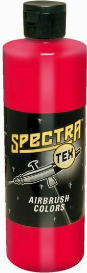 Spectra-Tex Χρώμα Αερογράφου 120ml Transparent Classic Red