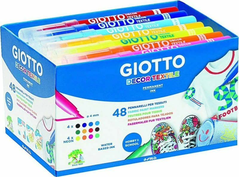 Μαρκαδόρος Giotto Υφάσματος Μωβ