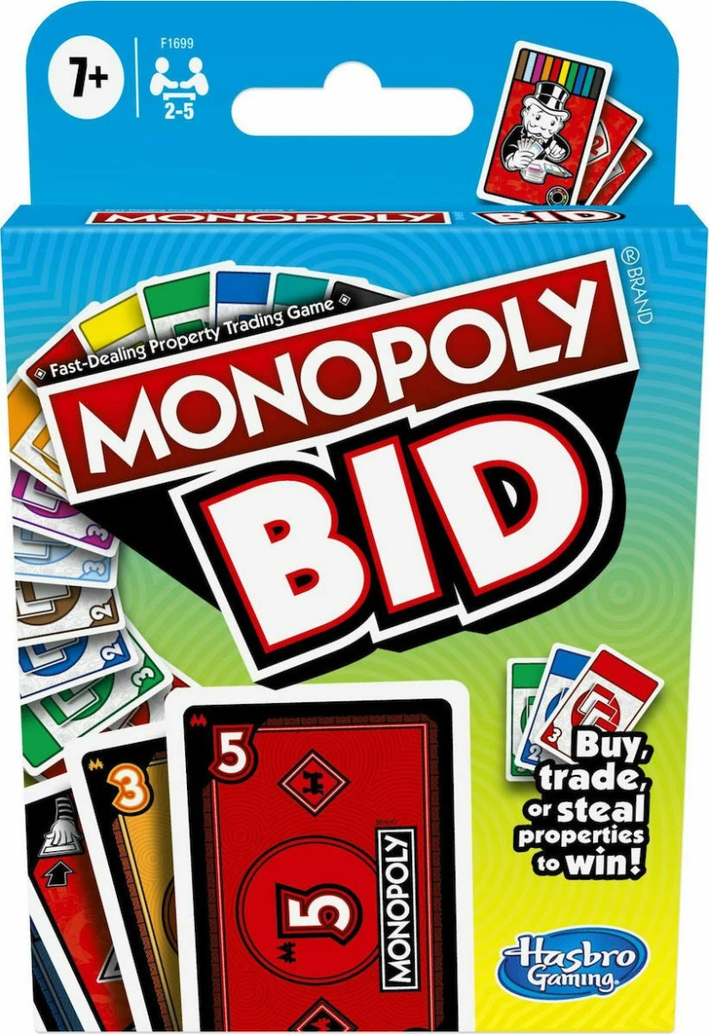 Επιτραπεζιο Παιχνιδι Monopoly Bid - F1699
