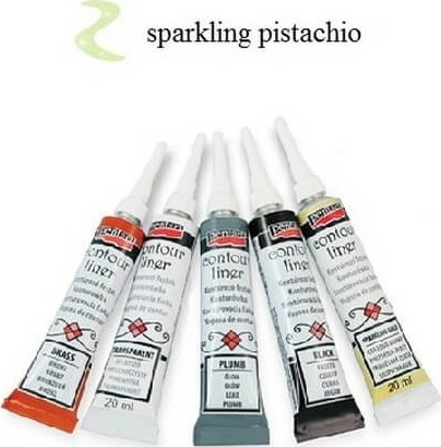 Contour Liner Pentart 20ml – Sparkling Pistachio