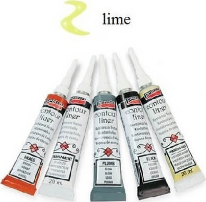 Contour Liner Pentart 20ml – Lime